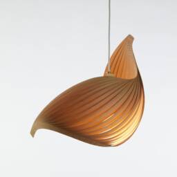 Japandi Pendant Light For Home-Decor - Wabi Sabi Lighting Home Improvement Wood Ceiling Lamp Shade Kitchen Island Wing - thumbnail 2
