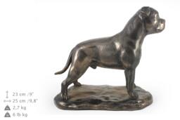 Staffordshire Terrier, Exclusive Dog On Base Statue, Limited Edition, Artdog - thumbnail 1