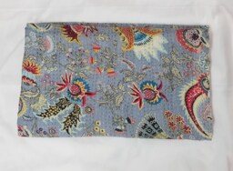 A Beautiful Indian Handmade Handblock Print Kantha Quilt, Blanket, Bedspread, Throw Perfect For Your Bedroom Queen Size - thumbnail 1