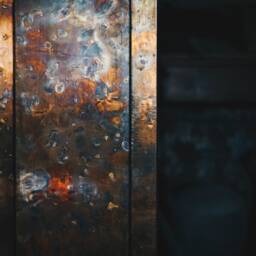 Industrial Rustic Copper Style Framed Bevelled Mirror Modern Look & Medium - thumbnail 2