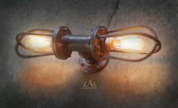 Rebar Sconce. Wall Light. Ceiling Vanity Industrial.edison Steampunk