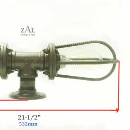 Rebar Sconce. Wall Light. Ceiling Vanity Industrial.edison Steampunk - thumbnail 4
