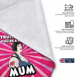 Crackin Mum Towel Funny Gift Mothers Day Birthday Present Bathroom Decor For From Daughter Son Wife Gifts - thumbnail 3