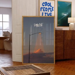 Aesthetic Lamp Poster/Print For Room Wall Art, Art Trendy Poster Design, Bedroom Or Kitchen, Brand Posters - thumbnail 2