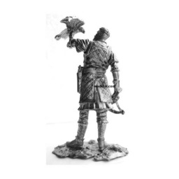 Tin 54mm France. Norman Knight With A Falcon Soldier 132 Scale - thumbnail 2