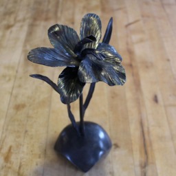 Orchid, Hand Forged Iron - thumbnail 3