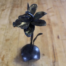 Orchid, Hand Forged Iron - thumbnail 2