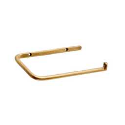 Brass Toilet Roll Holder - Paper Wall Mounted Dispenser Bathroom Accessories - thumbnail 2