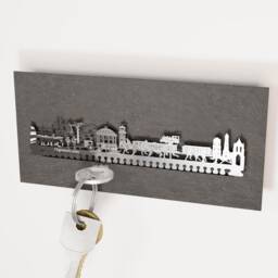 Borkum Souvenir Gift Tube - Exclusive Collectible With Island Skyline Silhouette Perfect Memento For Fans Ideal Home Decor - thumbnail 2