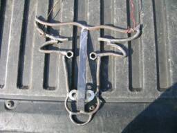 Metal Bull Head Yard Art Sculpture 3/8Th Round Stock Steel Can Be Made Any Size Needed Also As A Long Horn Steer