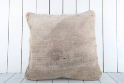 Turkish Kilim Pillow Cover 20x20 Inch Vintage Anatolian Throw - thumbnail 1