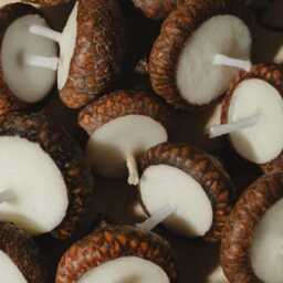 Acorn Floating Candles, Autumn Decor, Cap Mini Scented Birthday Celebration Gift - thumbnail 2