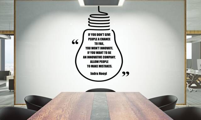 Teamwork Quote Wall Decal Inspirational Office Decor 2395Re - image 1