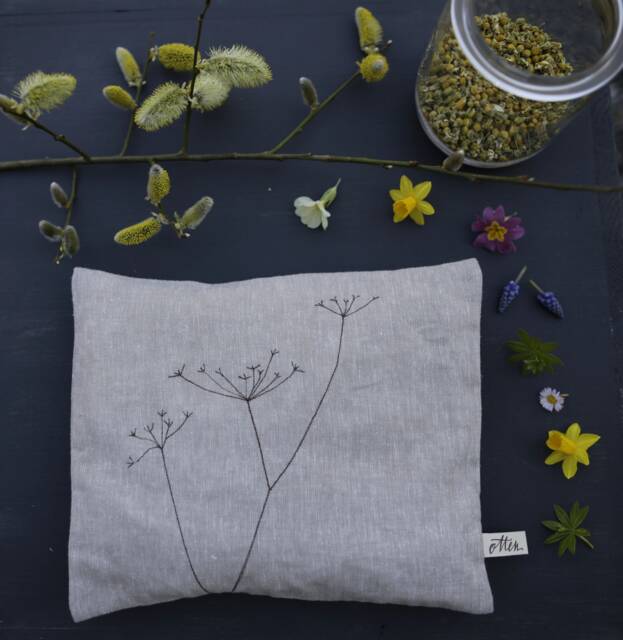 Herbal Pillows, Pine Shavings, Dreamtime Herbal Scented Sleep Aid, Spelt Husks, Potpourri Sleep-Promoting Pillows - image 1
