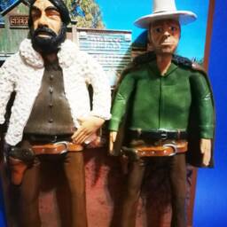 "Figurine - Action Figure Bud Spencer & Terence Hill Film ""God Forgive ... I Don't" - thumbnail 2