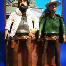 "Figurine - Action Figure Bud Spencer & Terence Hill Film ""God Forgive ... I Don't" - thumbnail 4