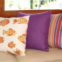 Fish Outdoor Pillow Cover - Orange & Yellow - thumbnail 2