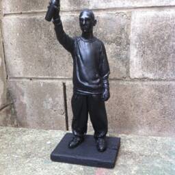 Graffiti Artist. Street Writer. Resin Sculpture - thumbnail 2