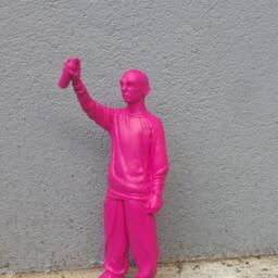 Graffiti Artist. Street Writer. Resin Sculpture - thumbnail 4