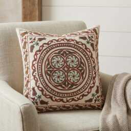 Suzani Pillow Aion, Suzani Cushion Cover