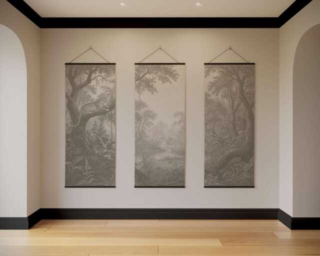 Jungle Leopard Tapestry - Wall Hanging Unique Art - image 1