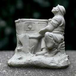 Concrete Street Pianist With Animals Statue Musician Garden Sculpture Piano Player Ornament Outdoor Music Decor Cement - thumbnail 4
