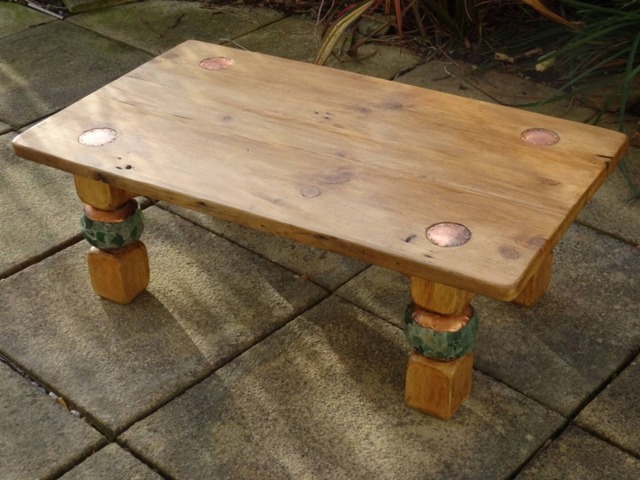 Rustic, Solid Wood Coffee Table - image 1