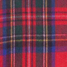 stewart Royal Tartan Recycled Wool Christmas Tree Skirt - thumbnail 3
