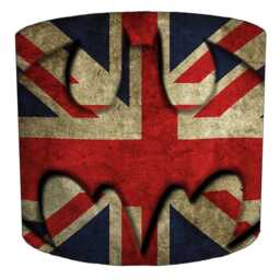 Union Jack Flags Drum Shape Lampshade For Ceiling Light Pendants Or Table Lamp Bases - thumbnail 2