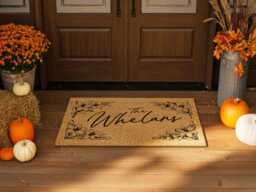 Elegant Family Name Welcome Mat - thumbnail 1