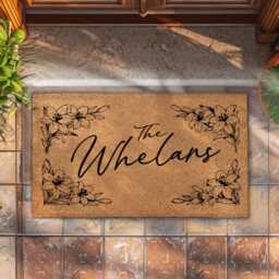 Elegant Family Name Welcome Mat - thumbnail 4