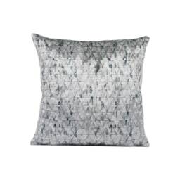 Utopia - Design 7 Graphite Stunning Velvet Cushion Cover Handmade Throw Pillow Designer Home D??cor - thumbnail 2