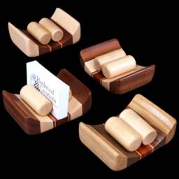 Hardwood Business Card Holder - thumbnail 4
