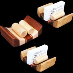 Hardwood Business Card Holder - thumbnail 2