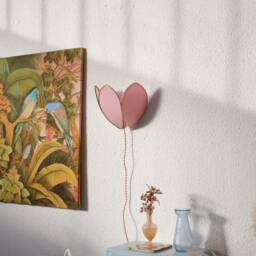 Flower Wall Lamp - Sugar & Gold - thumbnail 4