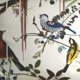 Christian Lacroix Birds Sinfonia Cushion Botanical Pillow Cover - thumbnail 2
