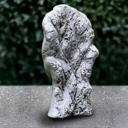 Large Face Sculpture Outdoor Statue Concrete Head Figurine Stone Modern Decoration Face Lover Gift Yard Art Handmade Lover - thumbnail 4