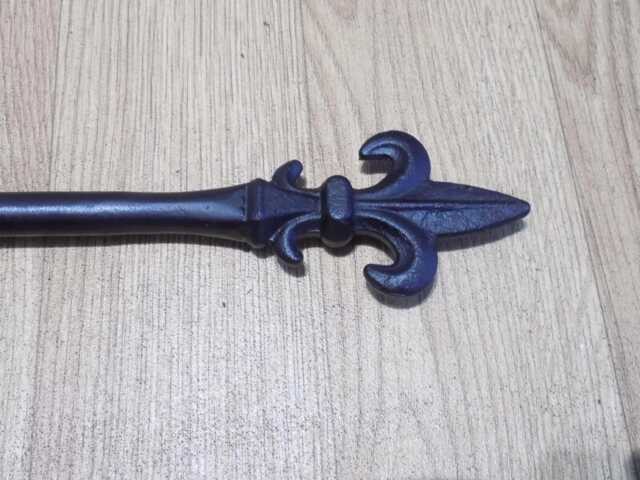 Curtain Rail Set - Up...handcrafted in The Ukwrought Iron - Forged Steel+Free Fixing Kit - image 1