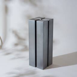 New York Steel Plinth Table - Metal Plinth- High End Personal Drinks Hall Industrial - thumbnail 1