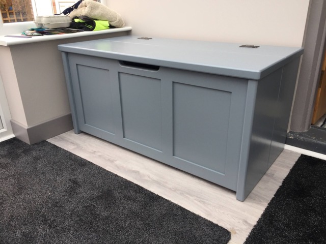 Low Window Seat - Blanket Box With Storage Bespoke Sizes Available - image 1