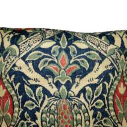 William Morris Granada Cushion Cover Arts & Crafts Linen Throw Pillow - thumbnail 2