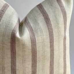 Neutral Striped Pillow Cover - thumbnail 2