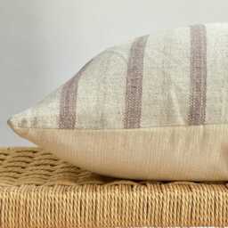 Neutral Striped Pillow Cover - thumbnail 4