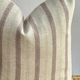 Neutral Striped Pillow Cover - thumbnail 3
