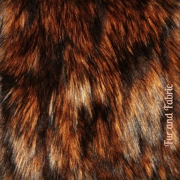 Plush Faux Fur Area Rug - Wolverine Wolf Patchwork, Usa Made - thumbnail 4