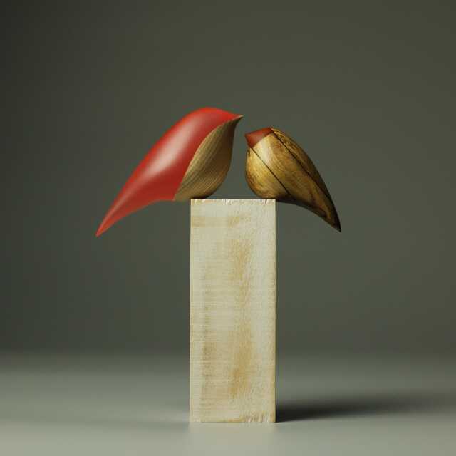 Duo Love Birds - 99B - image 1