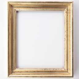 "Gold Leaf Scoop Picture Frame To Fit 10"" X 12" - thumbnail 1