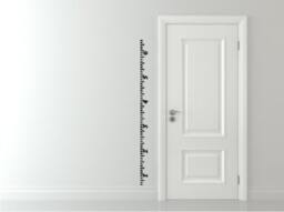 Ruler Growth Chart Vinyl Wall Decal - Nursery Child's Room - thumbnail 4