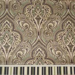Sage Toile Valance 17x55 - Leesburg Mill Creek Curtain Drapery Window Topper Treatment Dressing Drapes Home Decor - thumbnail 2