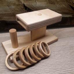 Montessori Toddler Box With Sliding Discs, Material, Gift - thumbnail 3